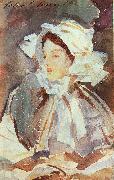John Singer Sargent Lady in a Bonnet Spain oil painting reproduction